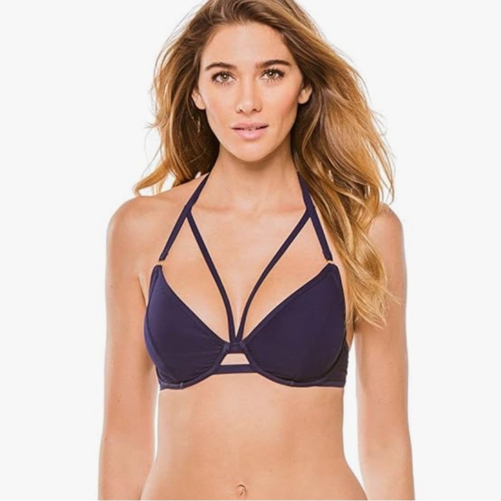 Miss Mandalay Icon Underwire Halter Bra Bikini Top